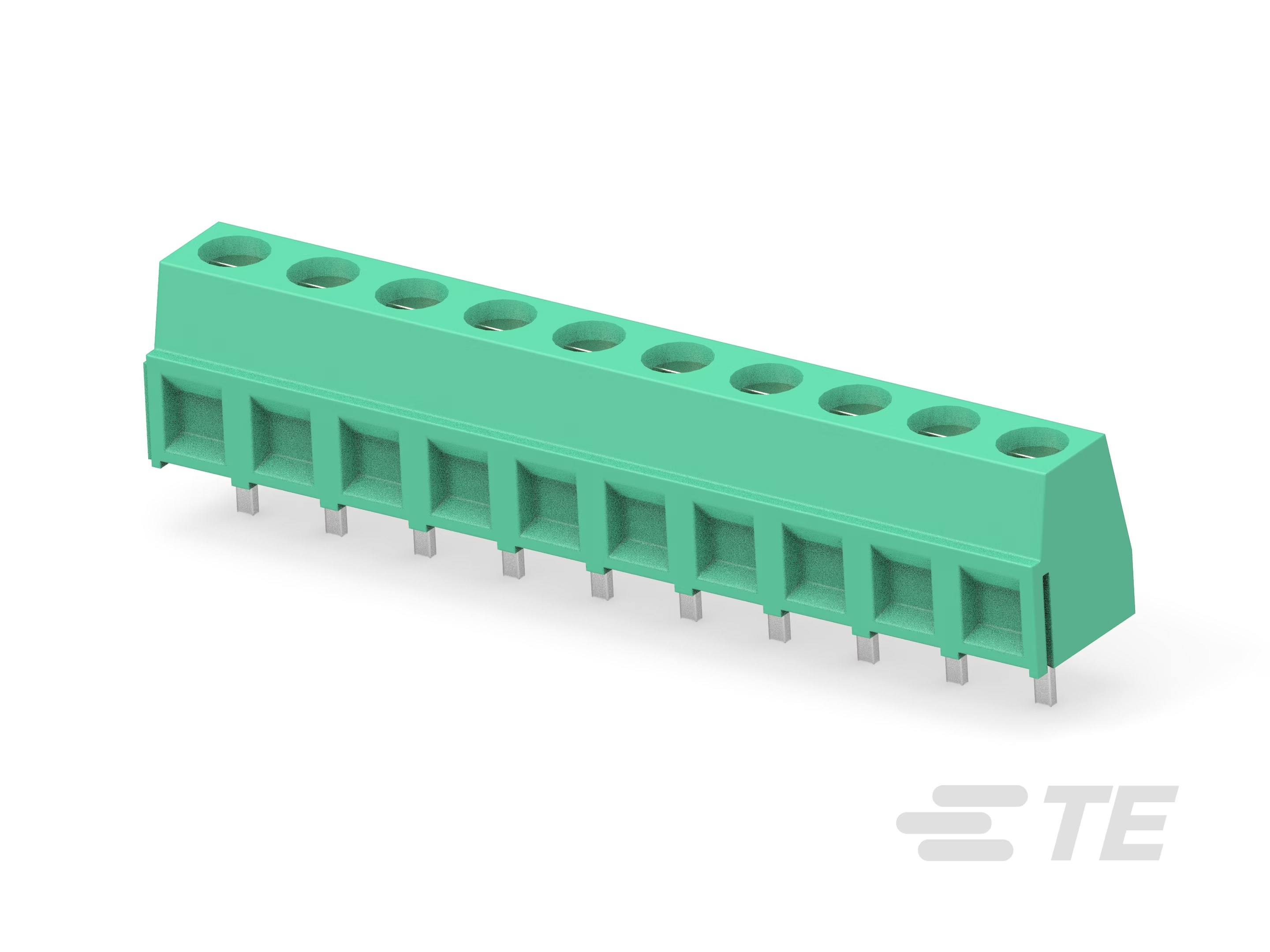 Fixed Terminal Blocks PCB Mt. 90 10P. Mt. 90 10P. – Kimball Electronics Inc